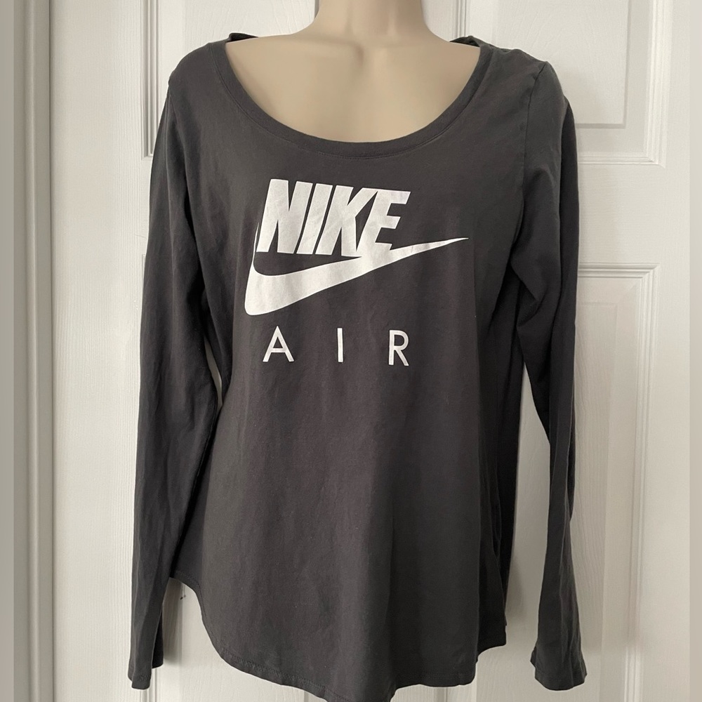 Nike Air Gray Long Sleeve Tee